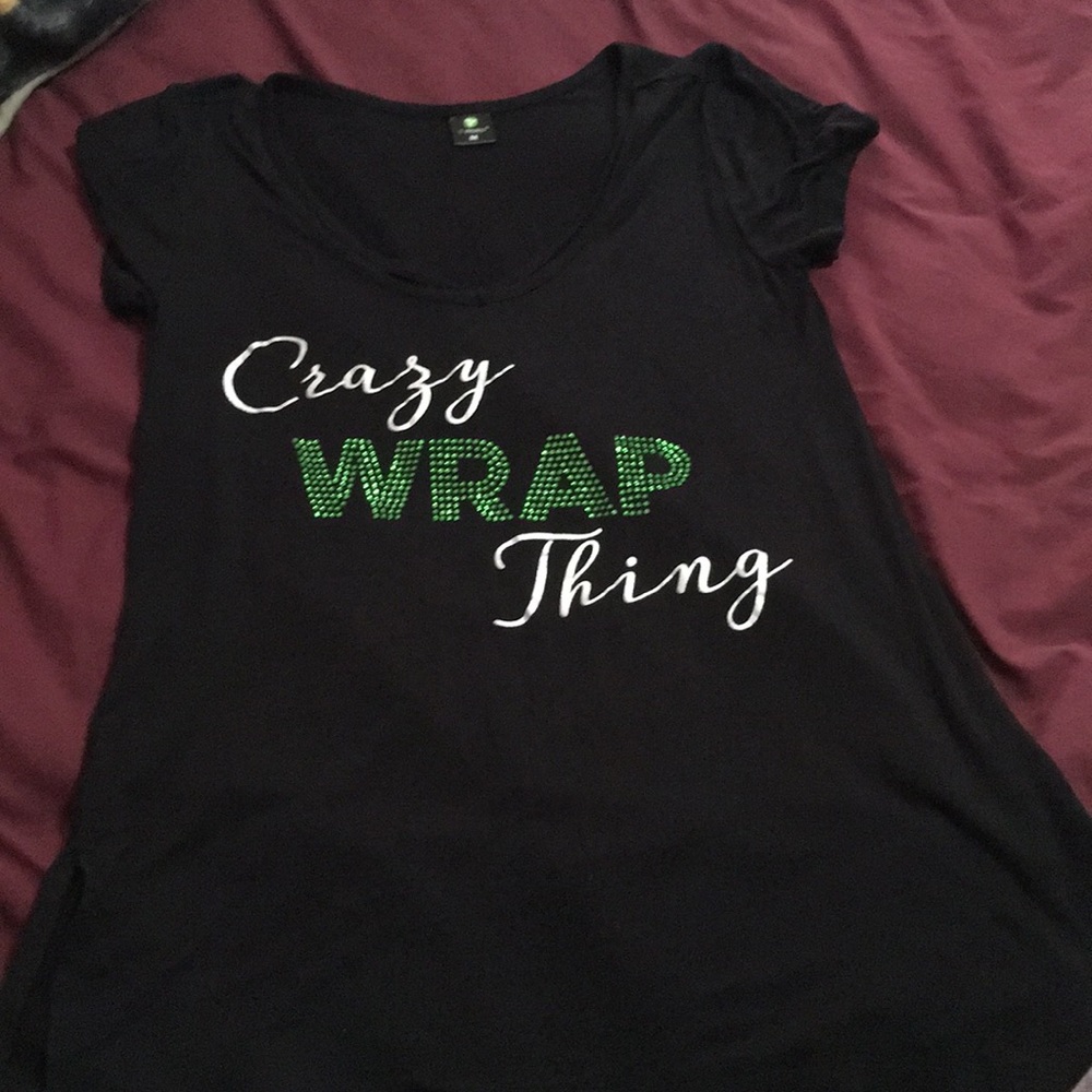 NWOT ItWorks Deco top SZ M